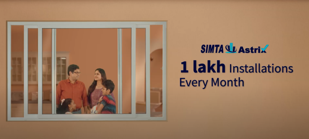 We (Simta Astrix) does 1 lakh installations every month.
