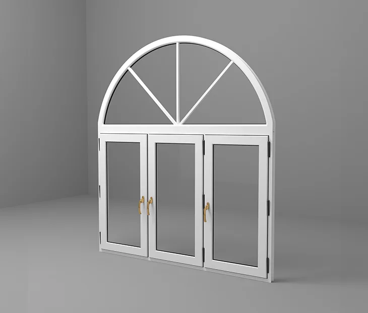 arch window white