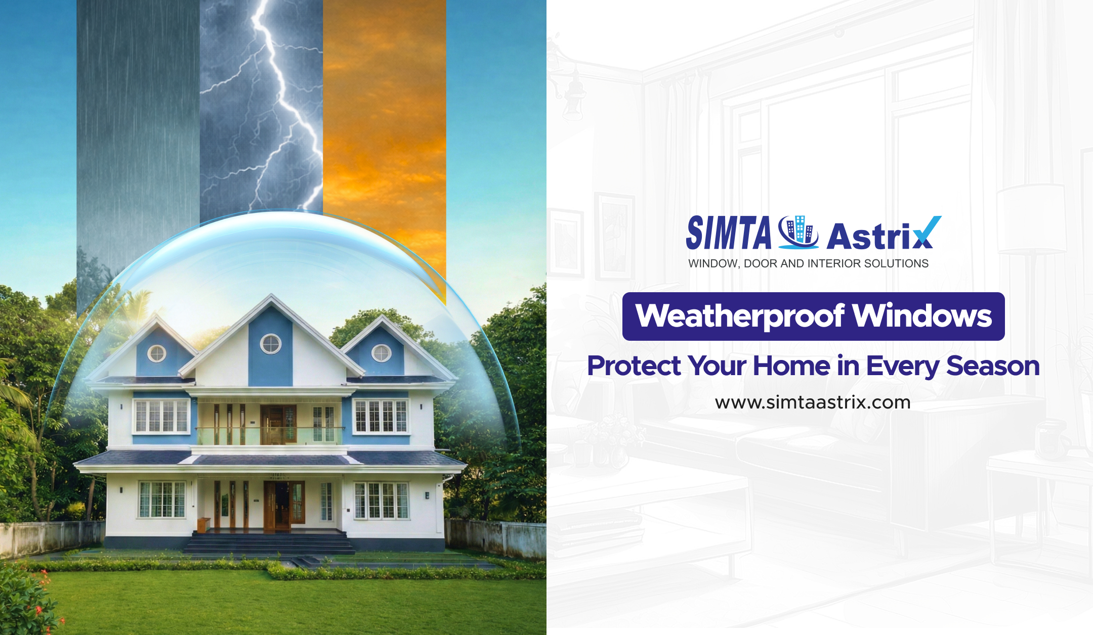 Weatherproof Windows: Protect Your Home in Every Season