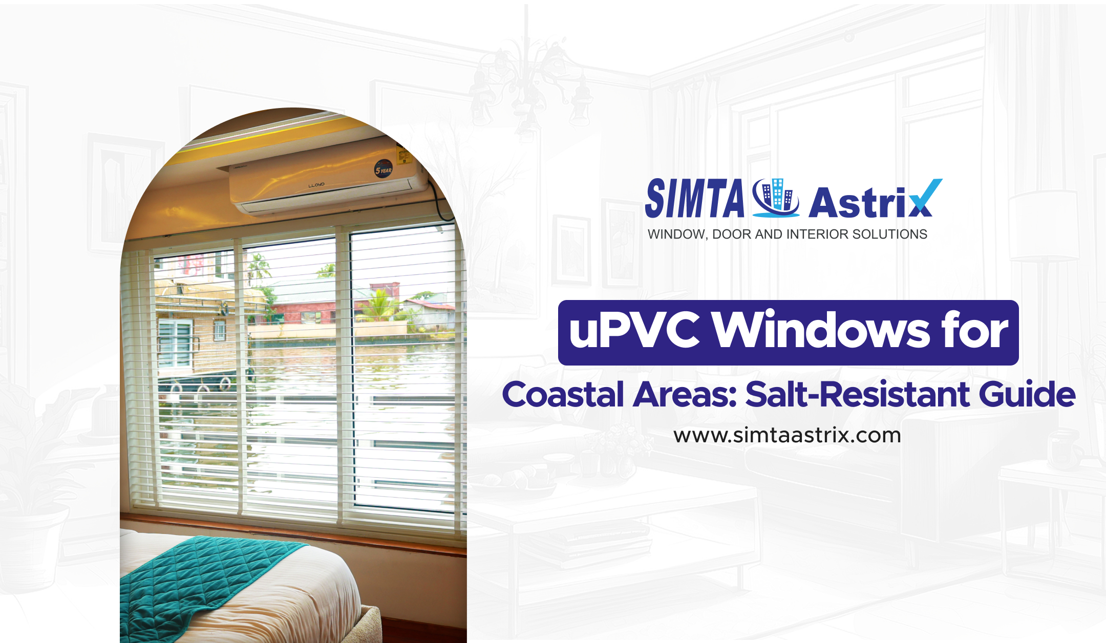 salt resistant uPVC windows coastal homes