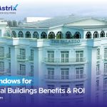 premium uPVC office windows commercial spaces,