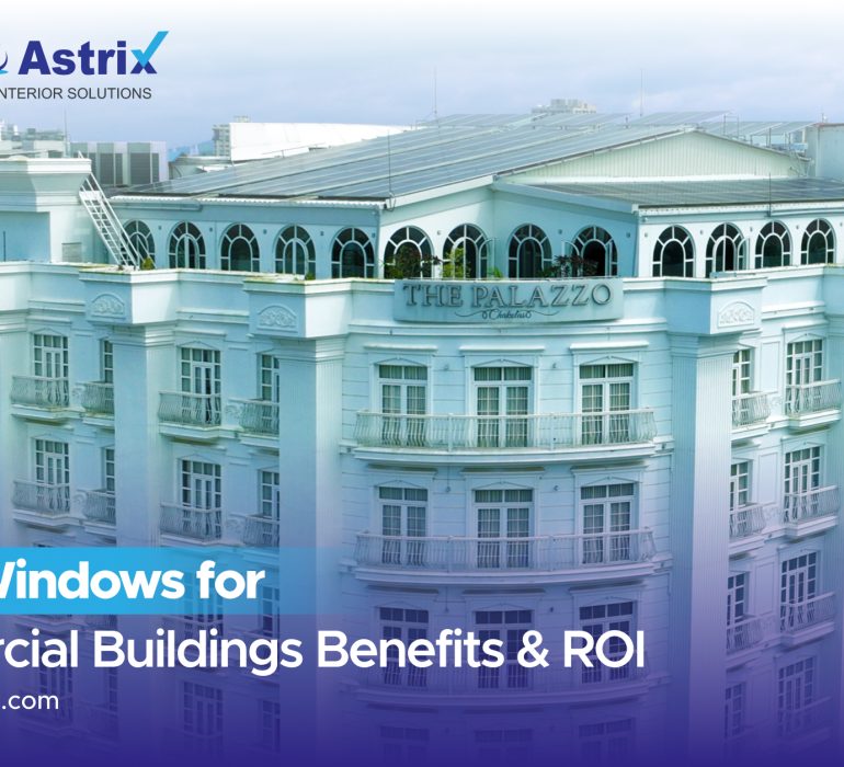 premium uPVC office windows commercial spaces,