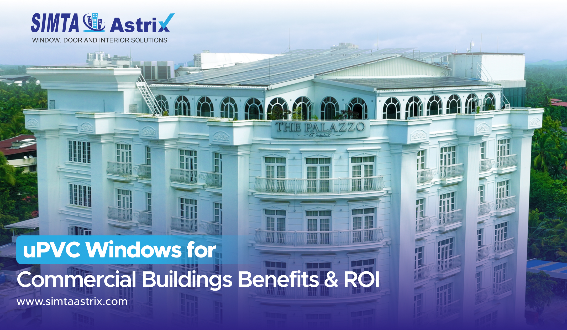premium uPVC office windows commercial spaces,