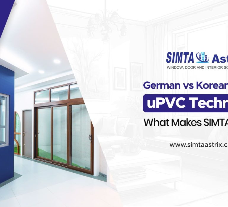 german technology upvc profile vs korean technology abs door comparison india
