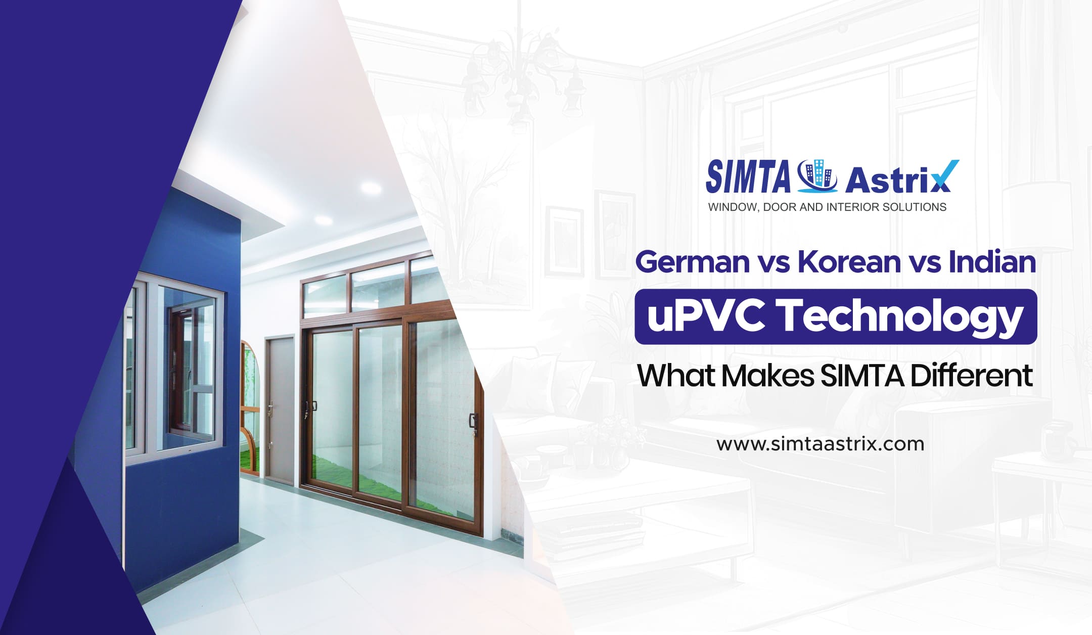 german technology upvc profile vs korean technology abs door comparison india