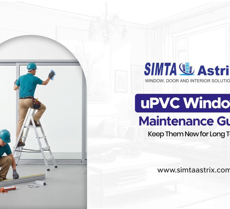 uPVC windows maintenance guide by best uPVC windows manufacturers in India