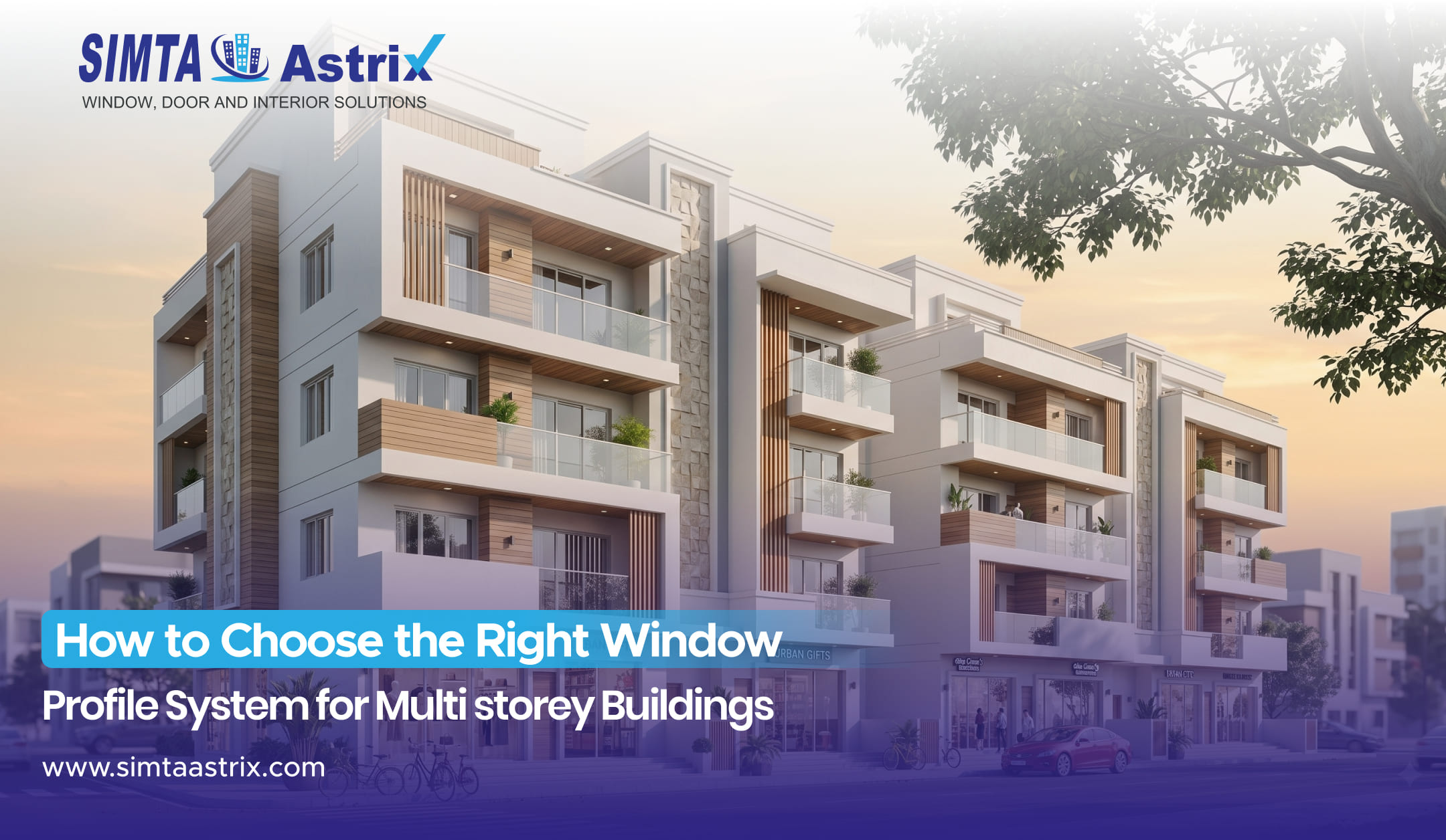 upvc window profile system for multi-storey building construction